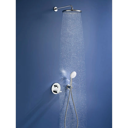 GROHE 26715000 Tempesta 250 Rain Shower Head, 9 7⁄8" - 1 Spray, 1.75 GPM - Chrome