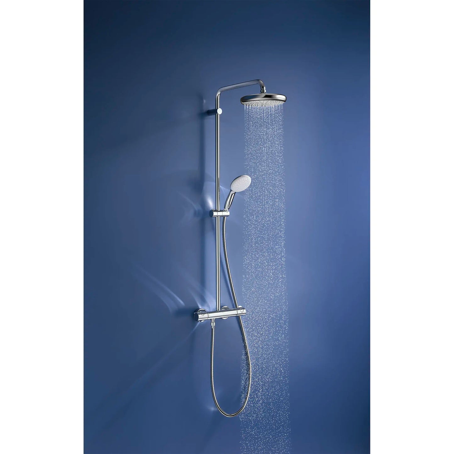GROHE Tempesta 210 Shower Head, 8" - 1 Spray, 1.75 GPM - Chrome, 26409000