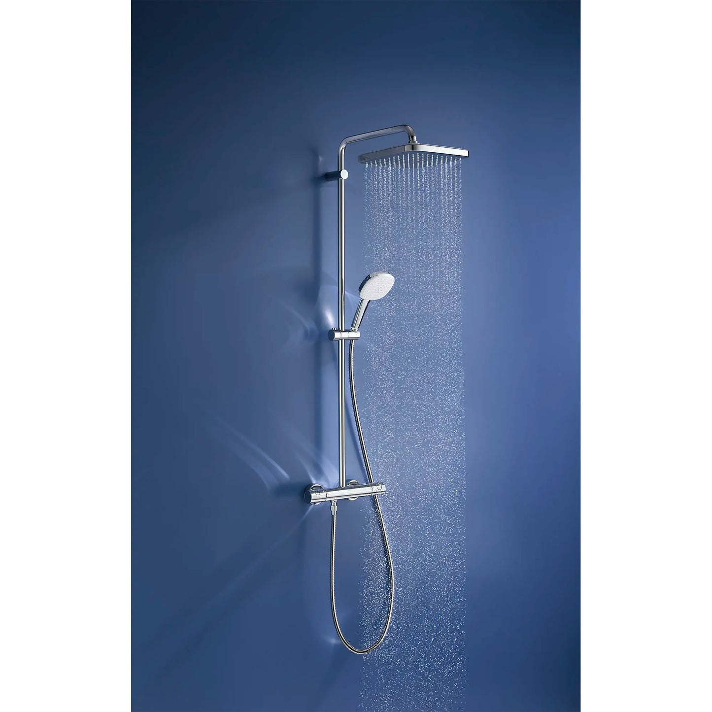 GROHE 26421000 Tempesta Thermostatic Shower System, - Chrome