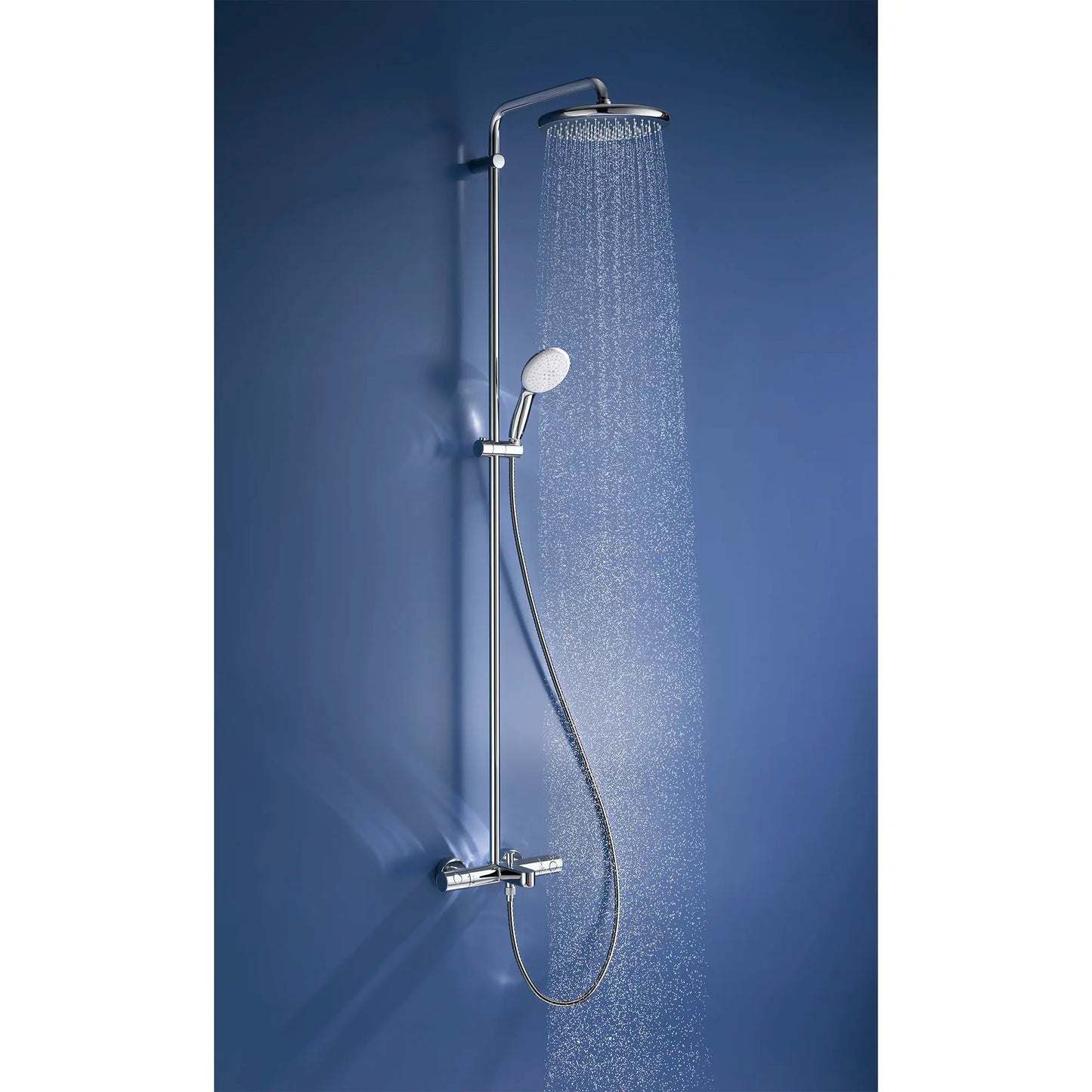 GROHE 26715000 Tempesta 250 Rain Shower Head, 9 7⁄8" - 1 Spray, 1.75 GPM - Chrome