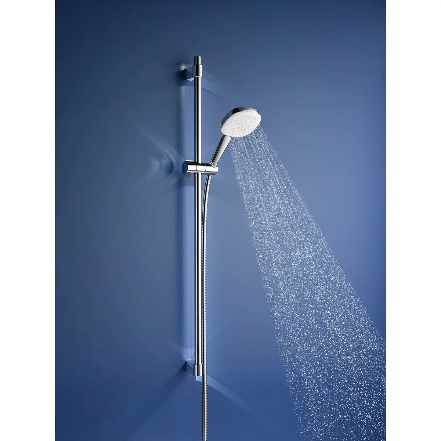 GROHE 26906002 Tempesta Square 110 24" Shower Rail Set, 3-Spray, 1.75 Gpm  -  Chrome