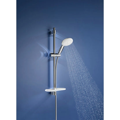 GROHE 26077002 Tempesta Round 110 24" Shower Rail Set, 2-Spray, 1.5 Gpm  -  Chrome