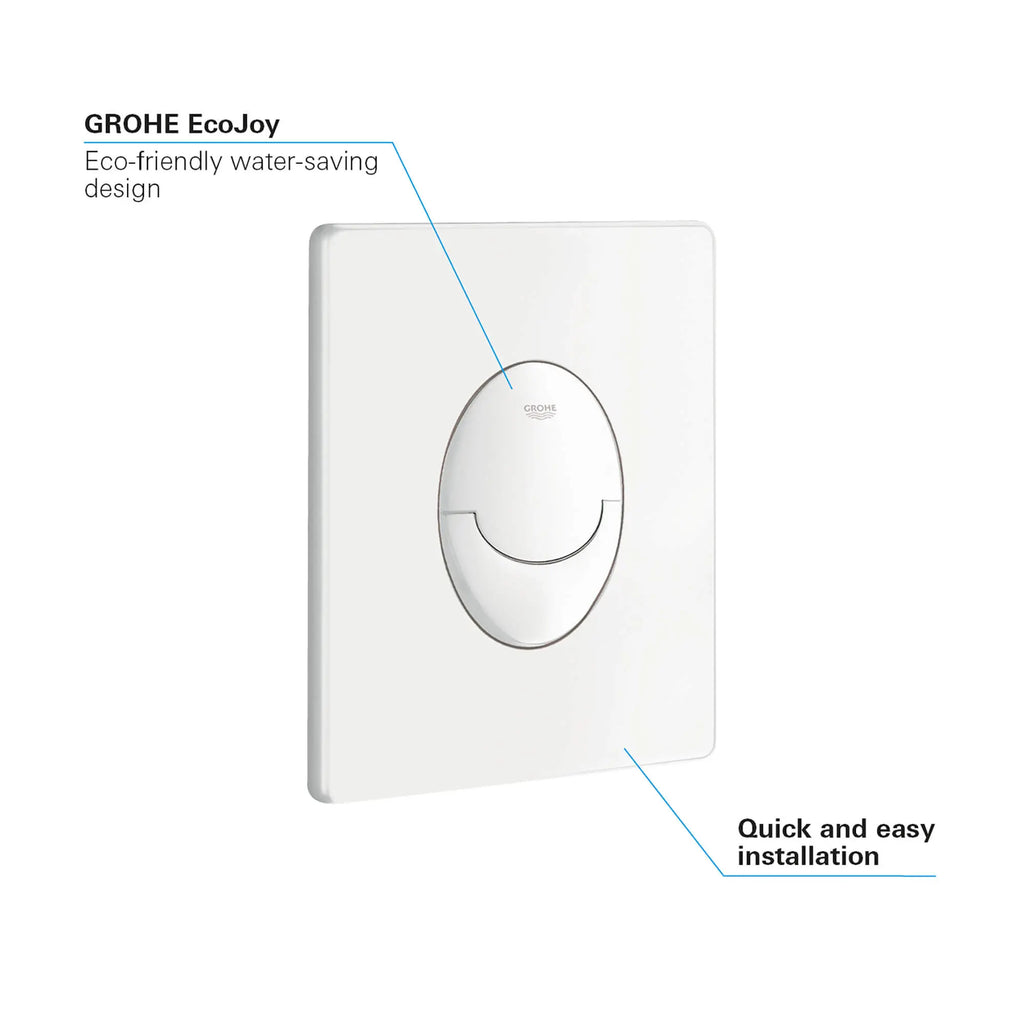 GROHE 38505SH0 Skate Wall Plate - Alpine White