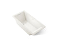 KOHLER K-1822-GH-96 Underscore 66" X 32" Drop-In Heated Bubblemassage Air Bath - Biscuit