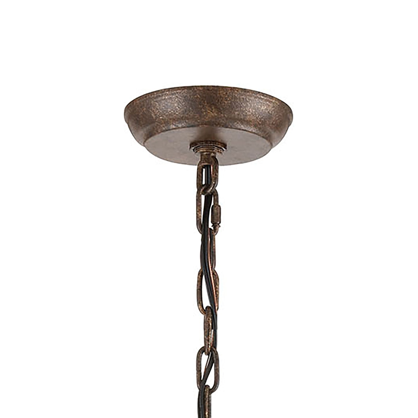 ELK SHOWROOM 18258/6 Crislett 25'' Wide 6-Light Chandelier - Sunglow Bronze