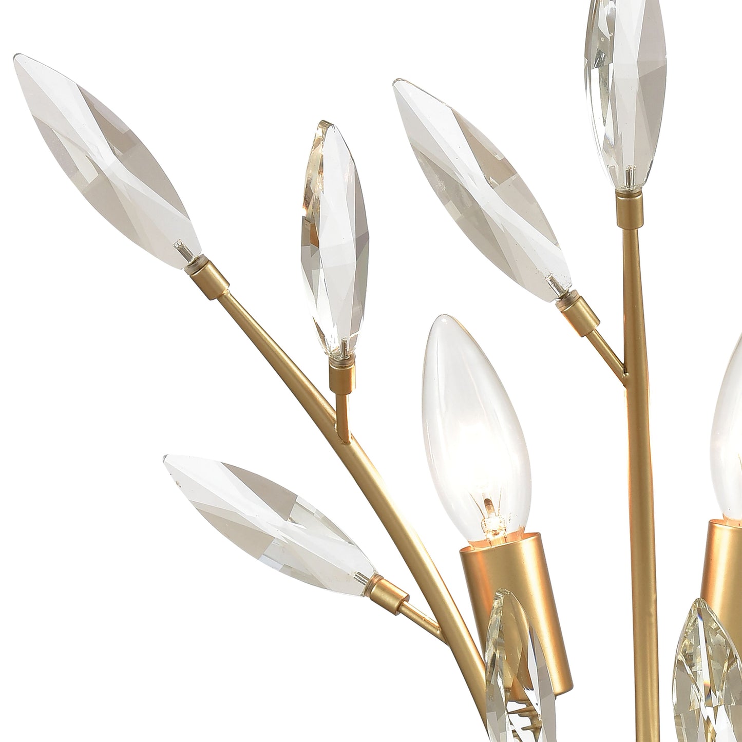 ELK SHOWROOM 18292/2 Flora Grace 20'' High 2-Light Sconce - Champagne Gold