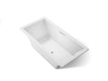 KOHLER K-1834-0 Underscore 72" X 36" Drop-In Bath - White