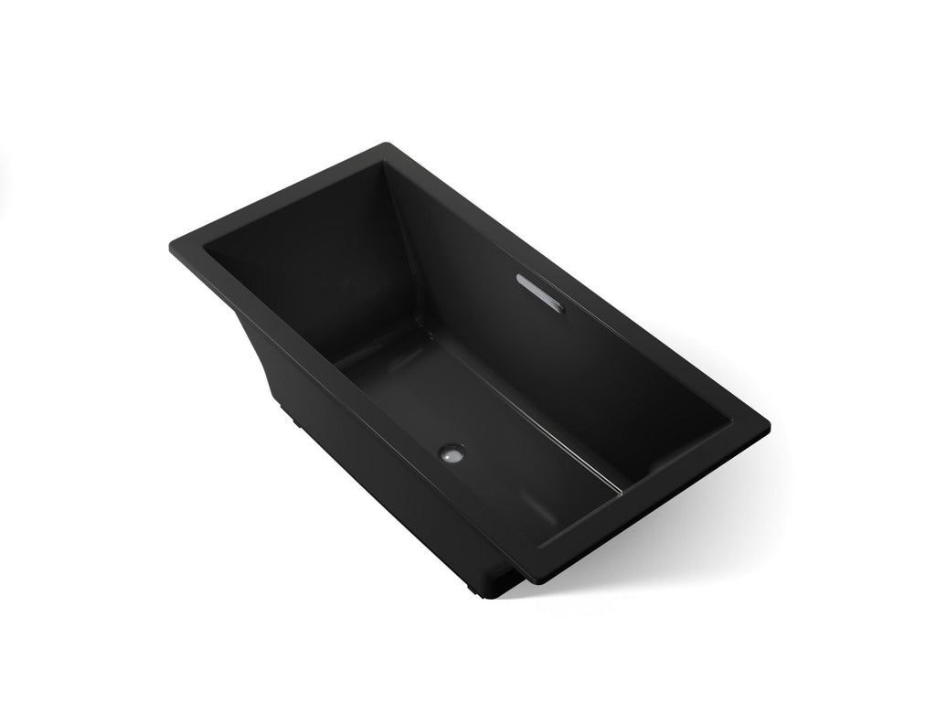 KOHLER K-1834-7 Underscore 72" X 36" Drop-In Bath - Black Black