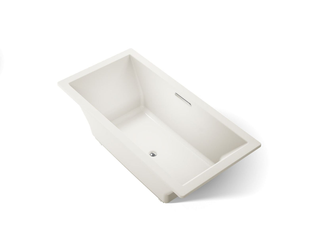 KOHLER K-1834-96 Underscore 72" X 36" Drop-In Bath - Biscuit