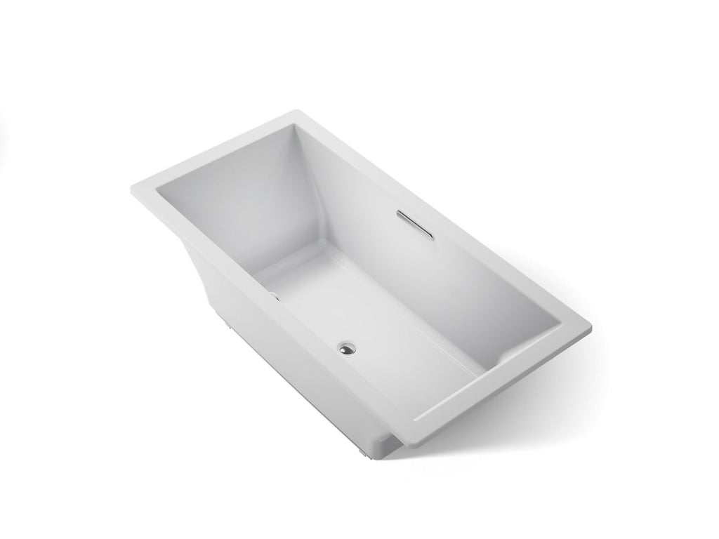 KOHLER K-1834-W1-95 Underscore 72" X 36" Drop-In Bath With Bask Heated Surface - Ice Grey
