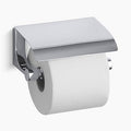 KOHLER K-11584-CP Polished Chrome Loure Covered horizontal toilet paper holder