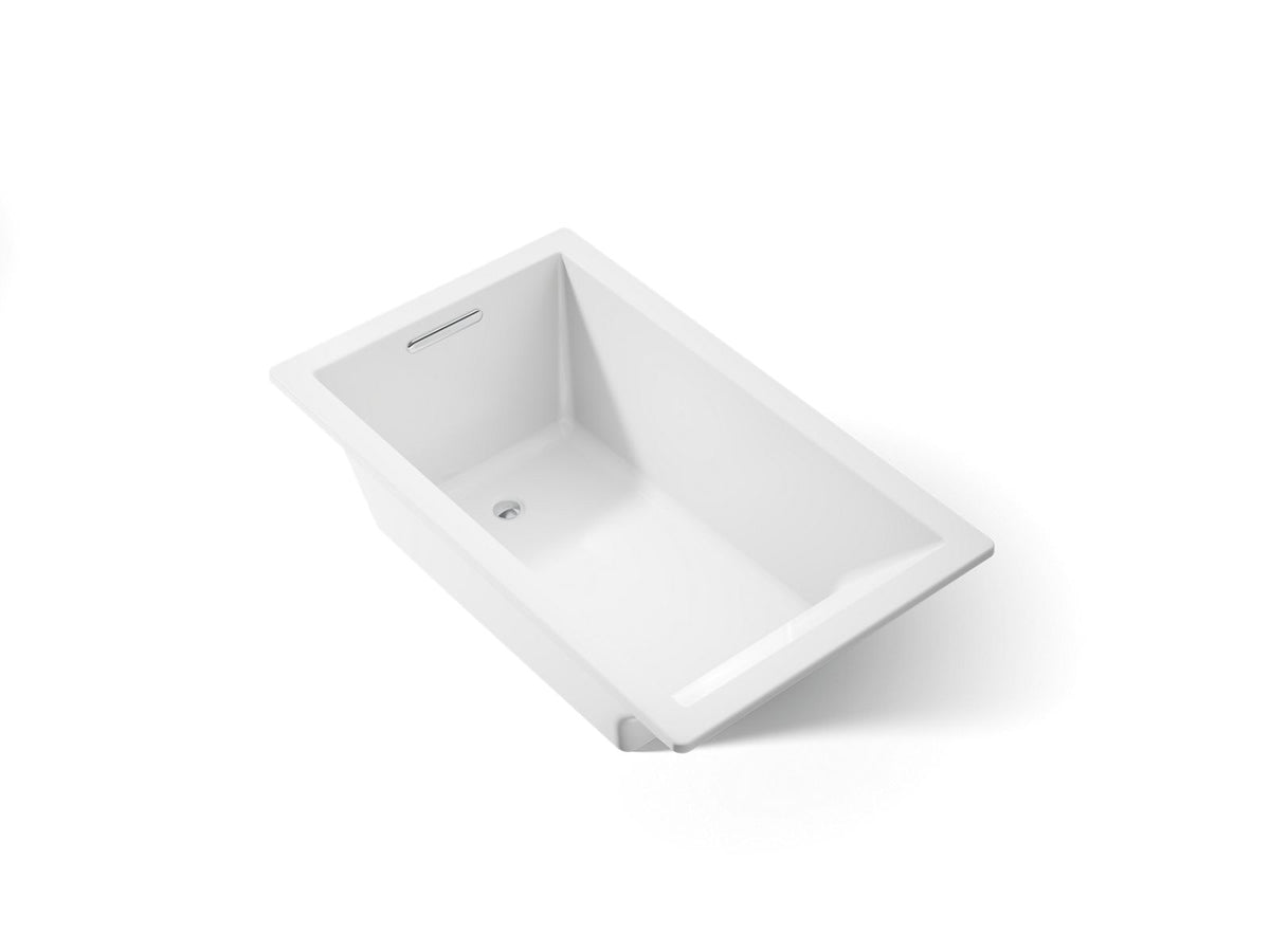 KOHLER K-1848-0 Underscore 60" X 36" Drop-In Bath - White