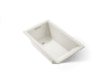 KOHLER K-1848-96 Underscore 60" X 36" Drop-In Bath - Biscuit