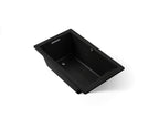 KOHLER K-1848-W1-7 Underscore 60" X 36" Drop-In Bath With Bask Heated Surface - Black Black