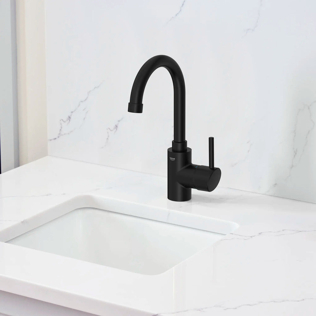 GROHE 315182430 Concetto Single-Handle Pull Down Dual Spray Bar Faucet 5.7 L/min (1.5 gpm) - Matte Black