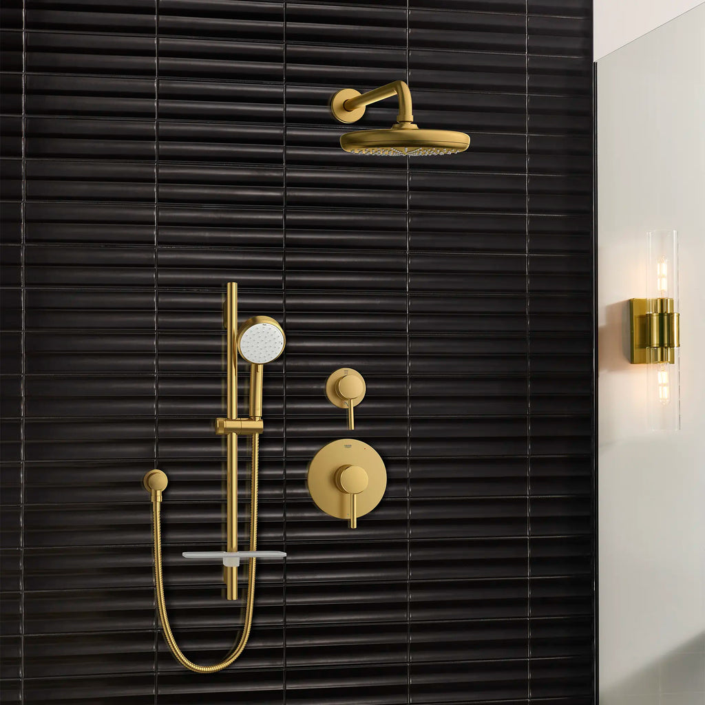 GROHE 29108GN1 Concetto 2-Way Diverter Trim - Brushed Cool Sunrise