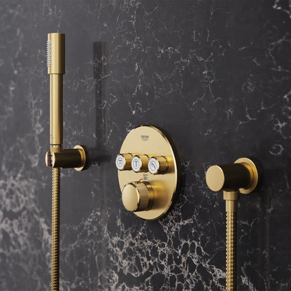 GROHE Sena Stick Hand Shower - 1 Spray, 1.75 GPM - Brushed Cool Sunrise, 26866GN0