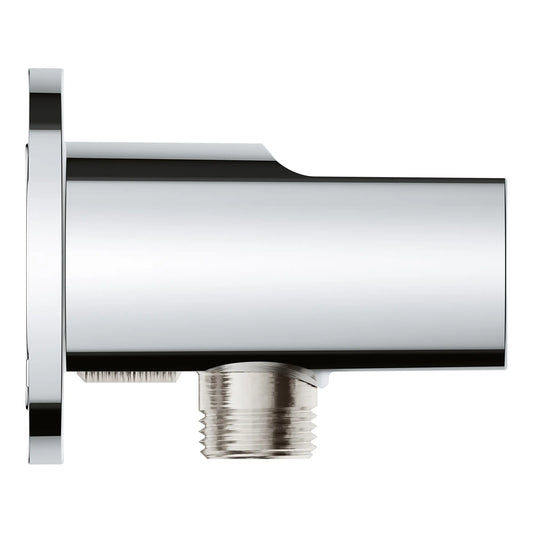 GROHE 28629001 Tempesta Wall Union with Hand Shower Holder - Chrome