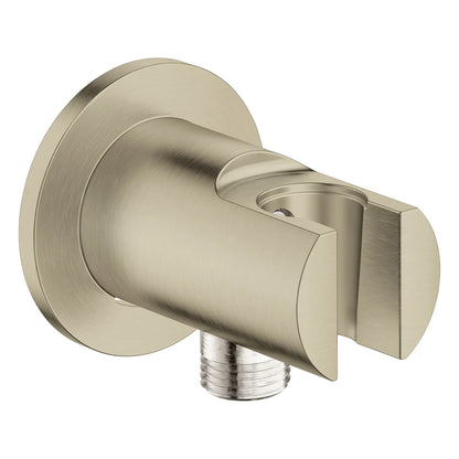 GROHE 28629EN1 Tempesta Wall Union with Hand Shower Holder - Brushed Nickel