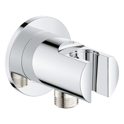 GROHE 28629001 Tempesta Wall Union with Hand Shower Holder - Chrome