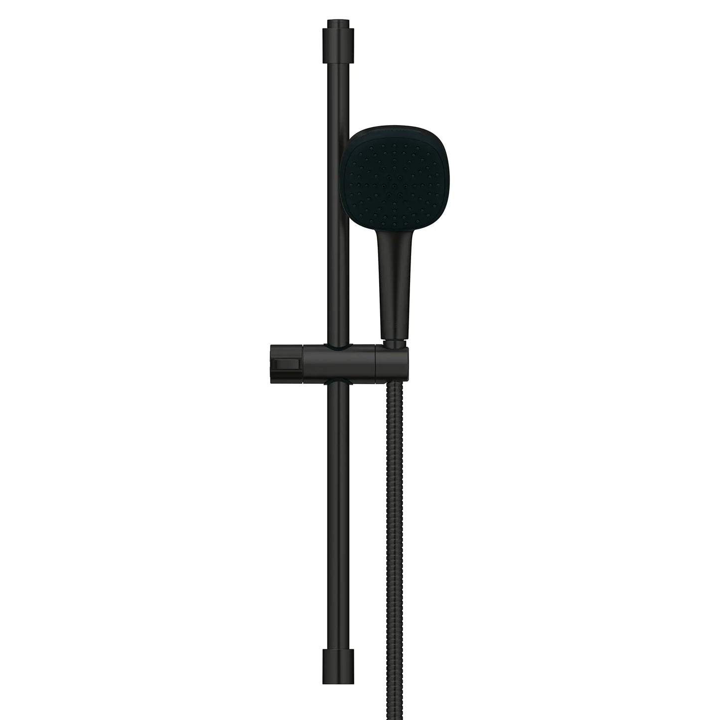GROHE 267832432 Tempesta Square 110 24" Shower Rail Set, 2-Spray, 1.5 GPM - Matte Black