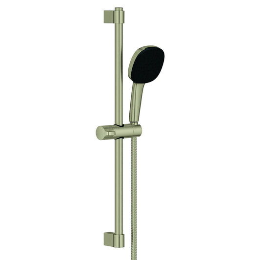 GROHE 26906EN2 Tempesta Square 110 24" Shower Rail Set, 3-Spray, 1.75 Gpm  -  Brushed Nickel