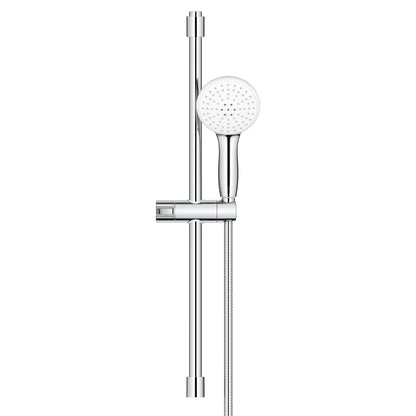 GROHE 26077002 Tempesta Round 110 24" Shower Rail Set, 2-Spray, 1.5 Gpm  -  Chrome