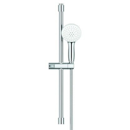 GROHE 26077002 Tempesta Round 110 24" Shower Rail Set, 2-Spray, 1.5 Gpm  -  Chrome