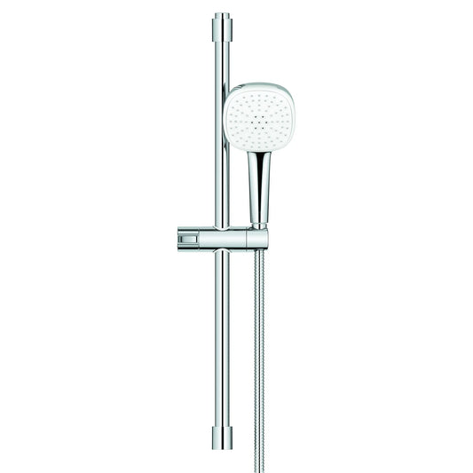GROHE 26783002 Tempesta Square 110 24" Shower Rail Set, 2-Spray, 1.5 Gpm  -  Chrome