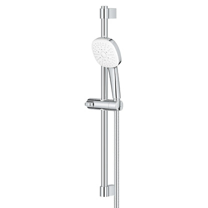 GROHE 26906002 Tempesta Square 110 24" Shower Rail Set, 3-Spray, 1.75 Gpm  -  Chrome
