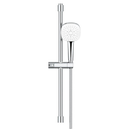 GROHE 26906002 Tempesta Square 110 24" Shower Rail Set, 3-Spray, 1.75 Gpm  -  Chrome