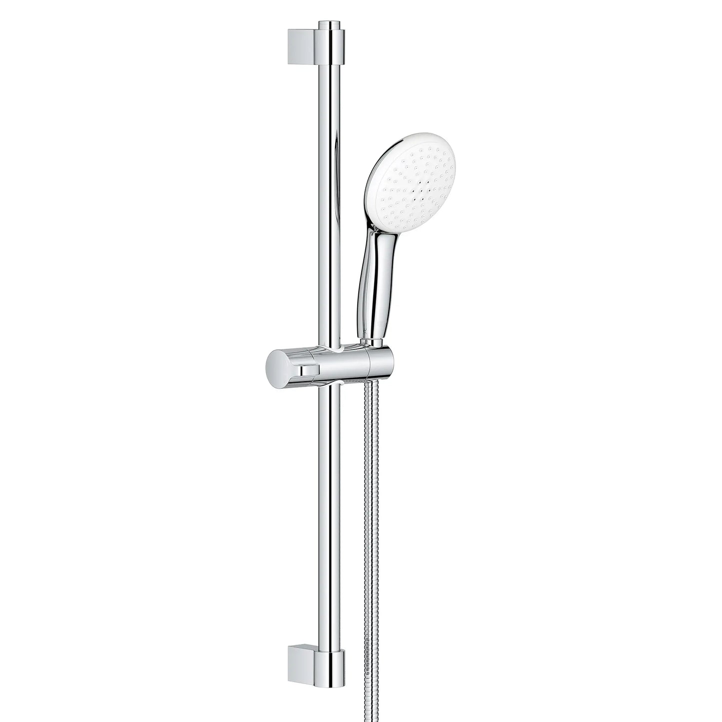 GROHE 26077002 Tempesta Round 110 24" Shower Rail Set, 2-Spray, 1.5 Gpm  -  Chrome