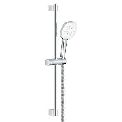 GROHE 26906002 Tempesta Square 110 24" Shower Rail Set, 3-Spray, 1.75 Gpm  -  Chrome
