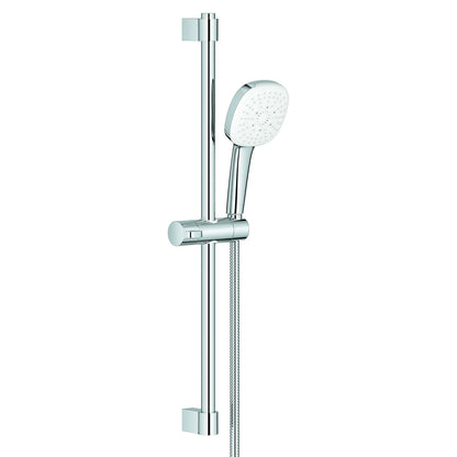 GROHE Tempesta Square 110 24" Shower Rail Set, 3-Spray, 1.75 GPM - Chrome, 26906002