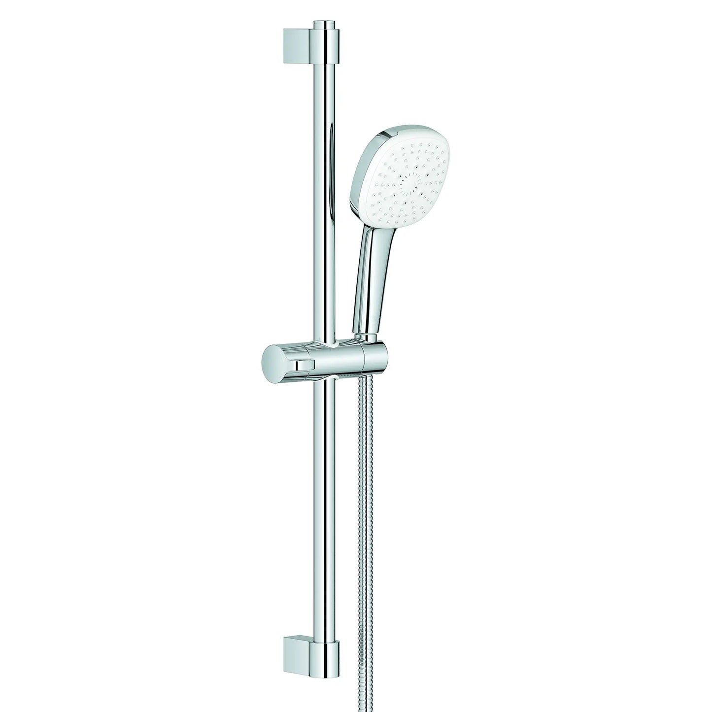 GROHE 26906002 Tempesta Square 110 24" Shower Rail Set, 3-Spray, 1.75 Gpm  -  Chrome