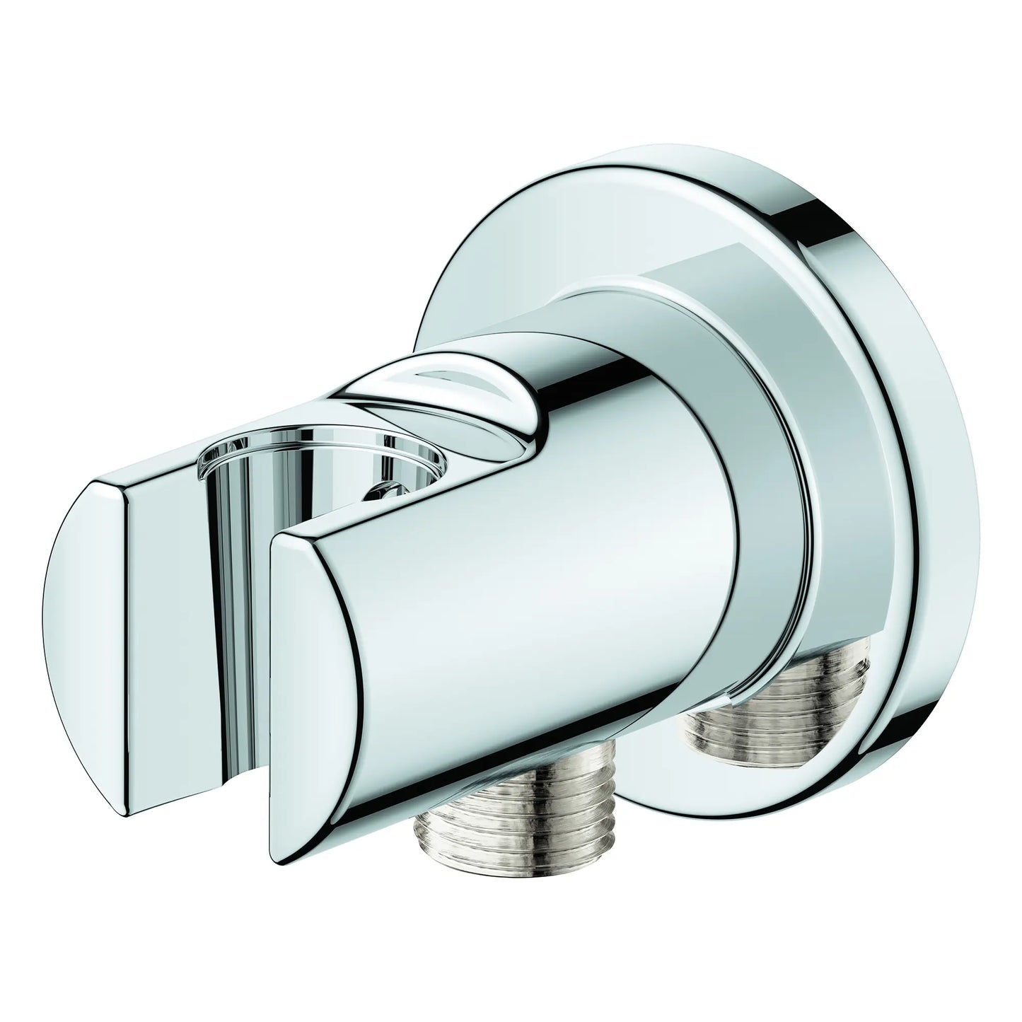 GROHE 28629001 Tempesta Wall Union with Hand Shower Holder - Chrome