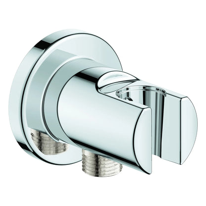 GROHE 28629001 Tempesta Wall Union with Hand Shower Holder - Chrome