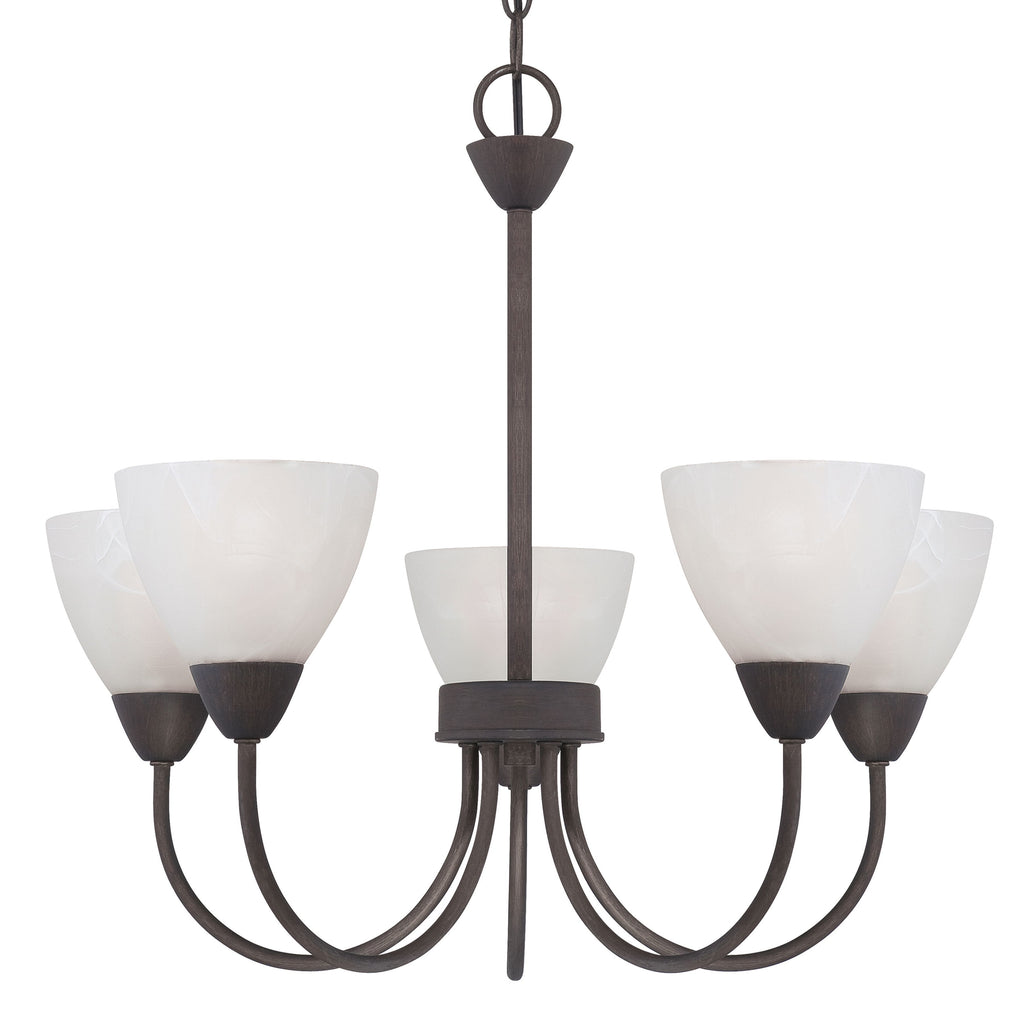 THOMAS 190006763 Tia 22.5'' Wide 9-Light Chandelier - Painted Bronze