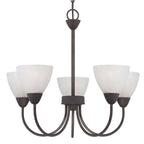 THOMAS 190006763 Tia 22.5'' Wide 9-Light Chandelier - Painted Bronze