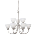 THOMAS 190036117 Tia 25.98'' Wide 5-Light Chandelier - Matte Nickel