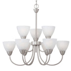 THOMAS 190036117 Tia 25.98'' Wide 5-Light Chandelier - Matte Nickel