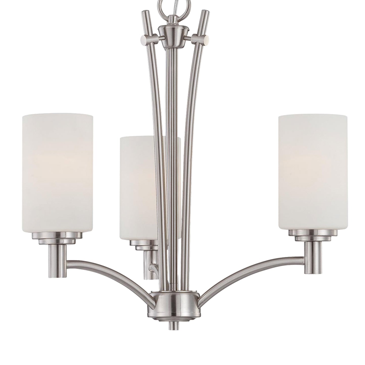 THOMAS 190040217 Pittman 20'' Wide 3-Light Chandelier - Brushed Nickel