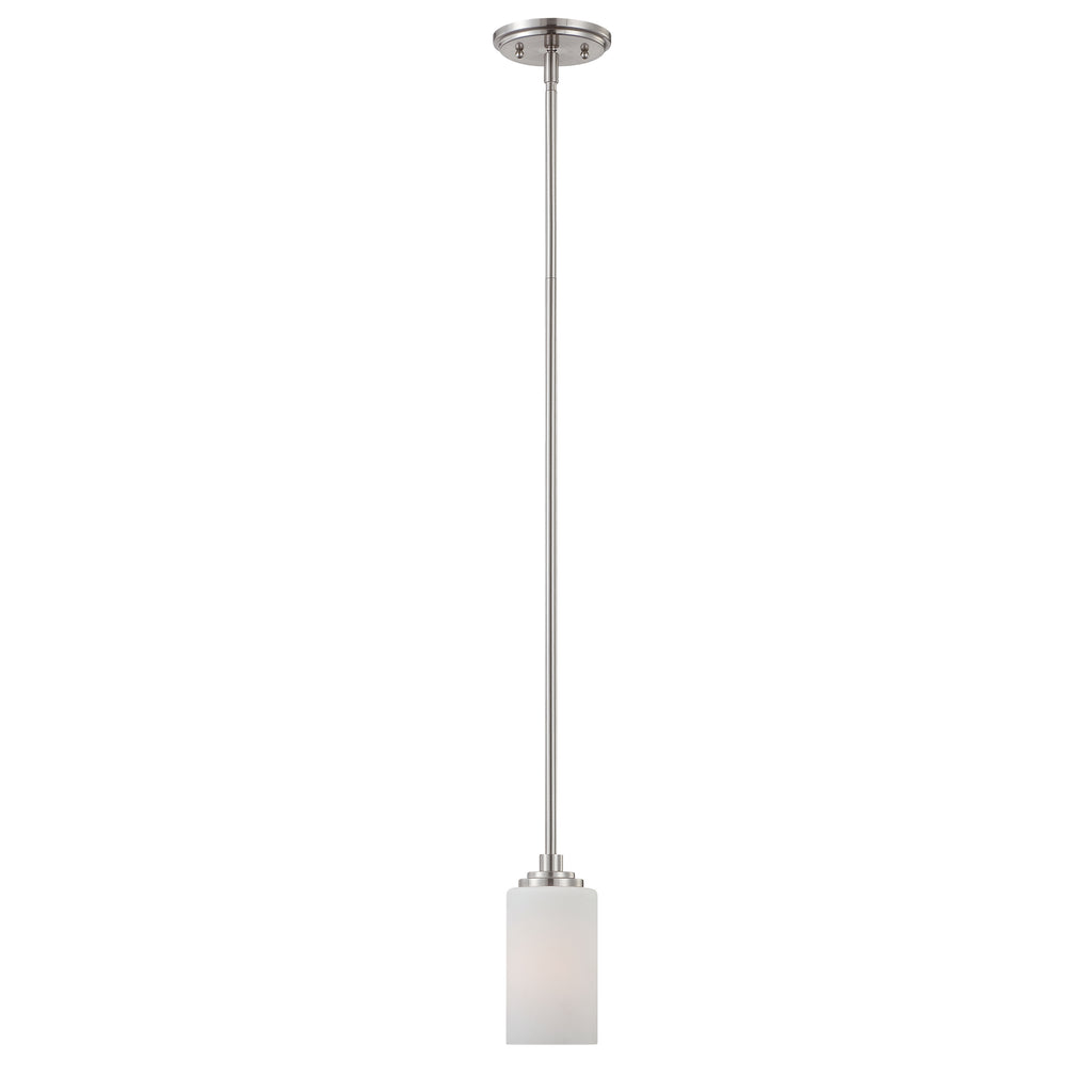 THOMAS 190060217 Pittman 5'' Wide 1-Light Mini Pendant - Brushed Nickel