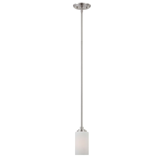 THOMAS 190060217 Pittman 5'' Wide 1-Light Mini Pendant - Brushed Nickel