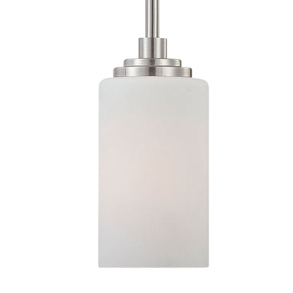 THOMAS 190060217 Pittman 5'' Wide 1-Light Mini Pendant - Brushed Nickel