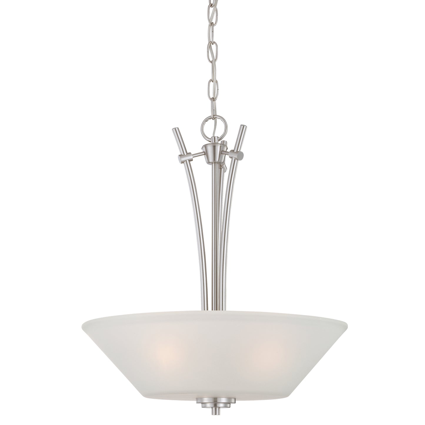 THOMAS 190061217 Pittman 18'' Wide 3-Light Pendant - Brushed Nickel