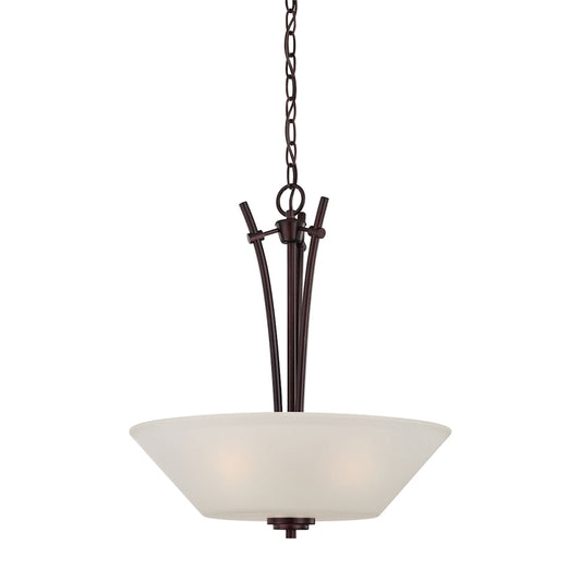 THOMAS 190061719 Pittman 3-Light Pendant in Sienna Bronze