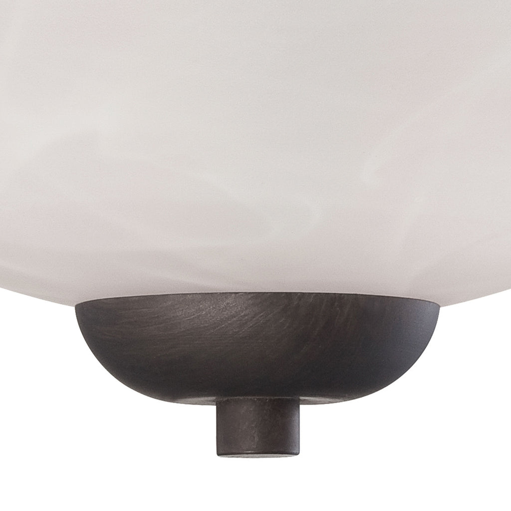 THOMAS 190067763 Tia 11.75'' Wide 2-Light Semi Flush Mount - Painted Bronze