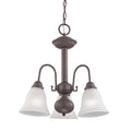 THOMAS 1903CH/10 Bellingham 3-Light Chandelier in Oil Rubbed Bronze