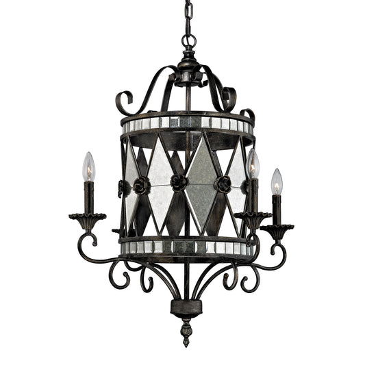 ELK SHOWROOM 19103/4 Mariana 26'' Wide 4-Light Chandelier - Silver